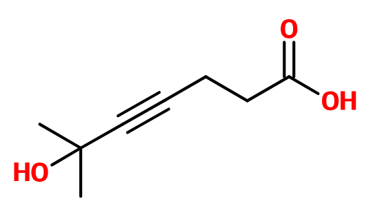 (image for) MC021103 6-Hydroxy-6-methylhept-4-ynoic acid